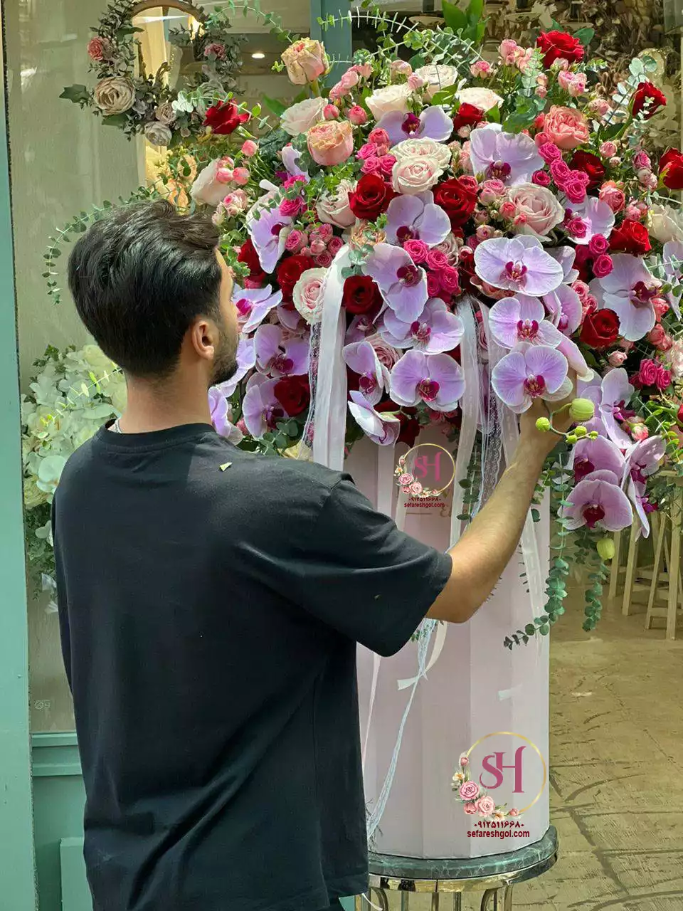 باکس گل تبریک طاها